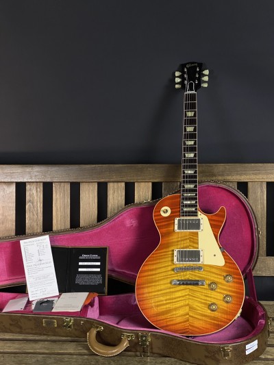 Gibson Custom 2021 59 Les Paul Gloss Killer Top
